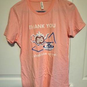 American Girl Felicity tea tshirt